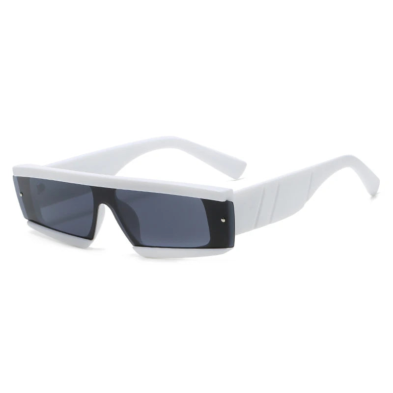 Acadenzy Rimless Square Punk  Sunglasses