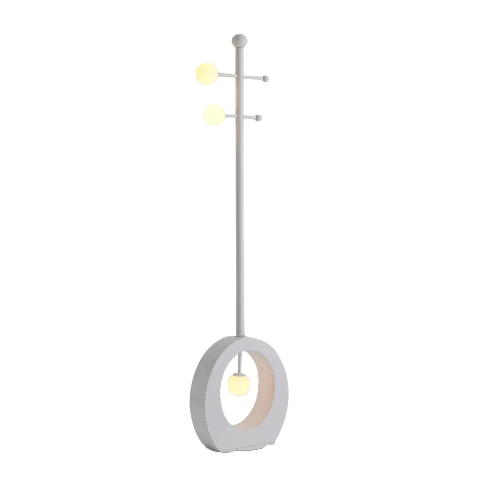 Creative French Cream Floor Lamp for Kids' Room
