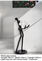 Mandy Nordic Humanoid Floor Lamp Sculpture