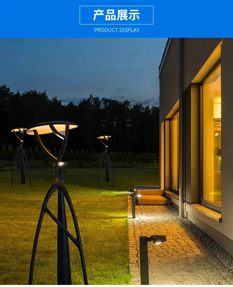 Mandy Nordic Modern Ornament Sculpture Resin Floor Lamp