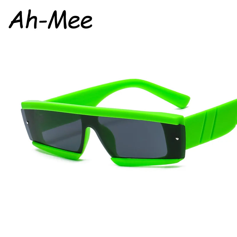 Acadenzy Rimless Square Punk  Sunglasses