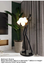 Mandy Nordic Humanoid Floor Lamp Sculpture