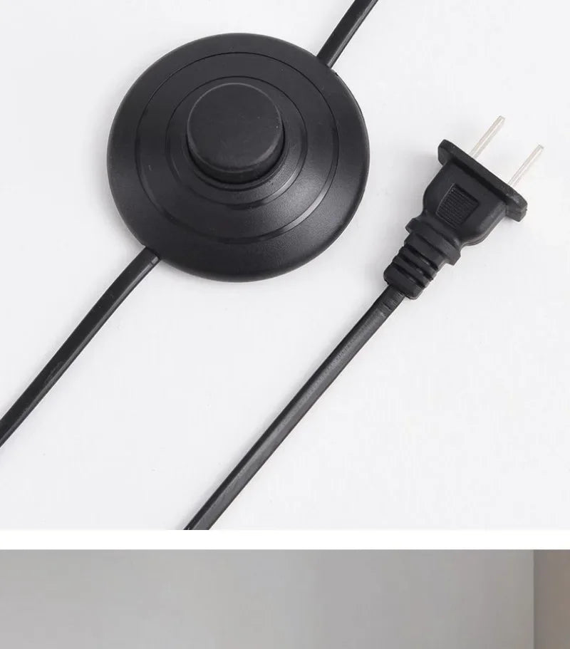 Cream floor lamp for the living room side table for the tea table and pleated bedside standing lamp for the bedroom