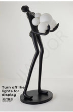 Mandy Nordic Humanoid Floor Lamp Sculpture