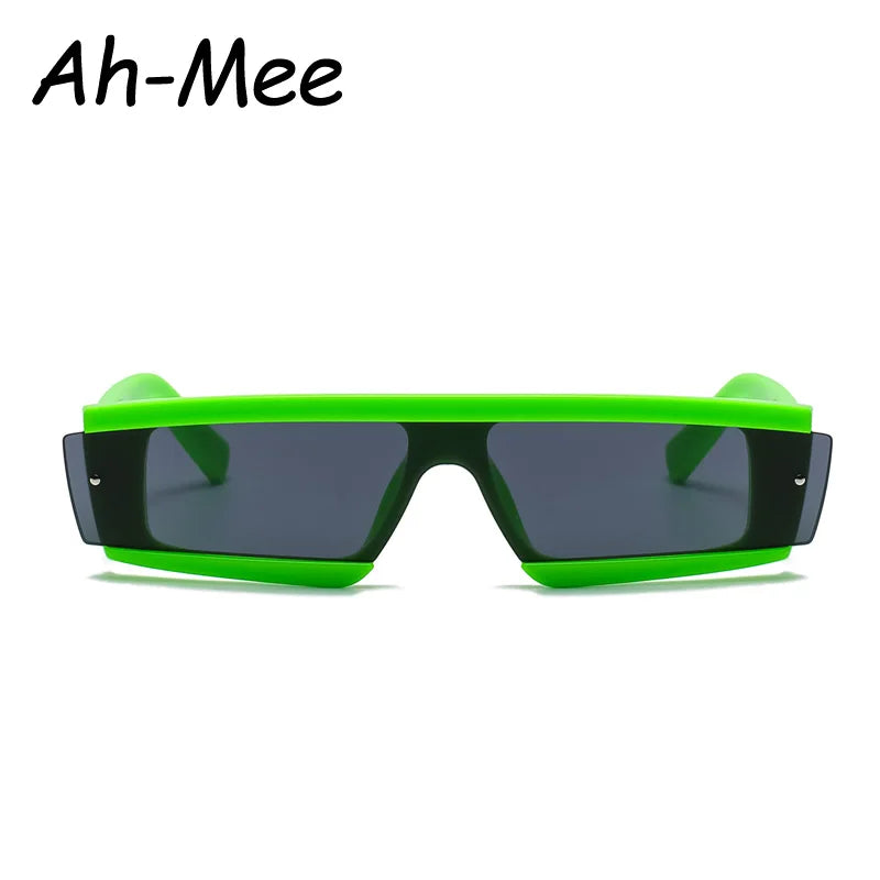Acadenzy Rimless Square Punk  Sunglasses
