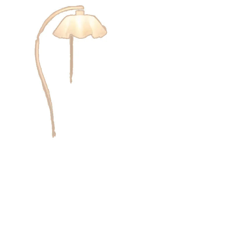 Ins cream wind floor lamp vintage French retro living room bedroom bedside table lamp Internet celebrity ambient lamp