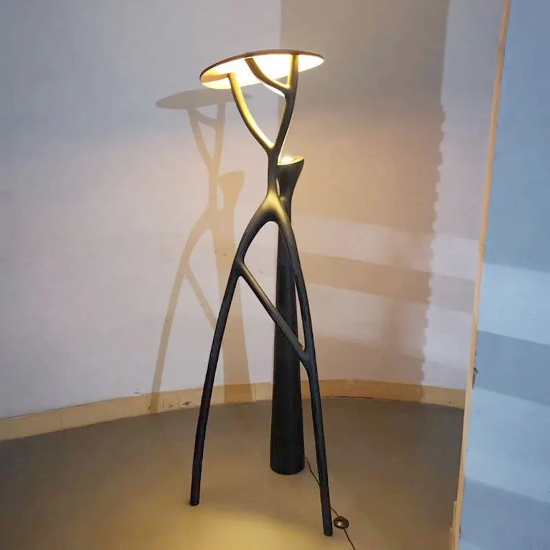 Mandy Nordic Modern Ornament Sculpture Resin Floor Lamp