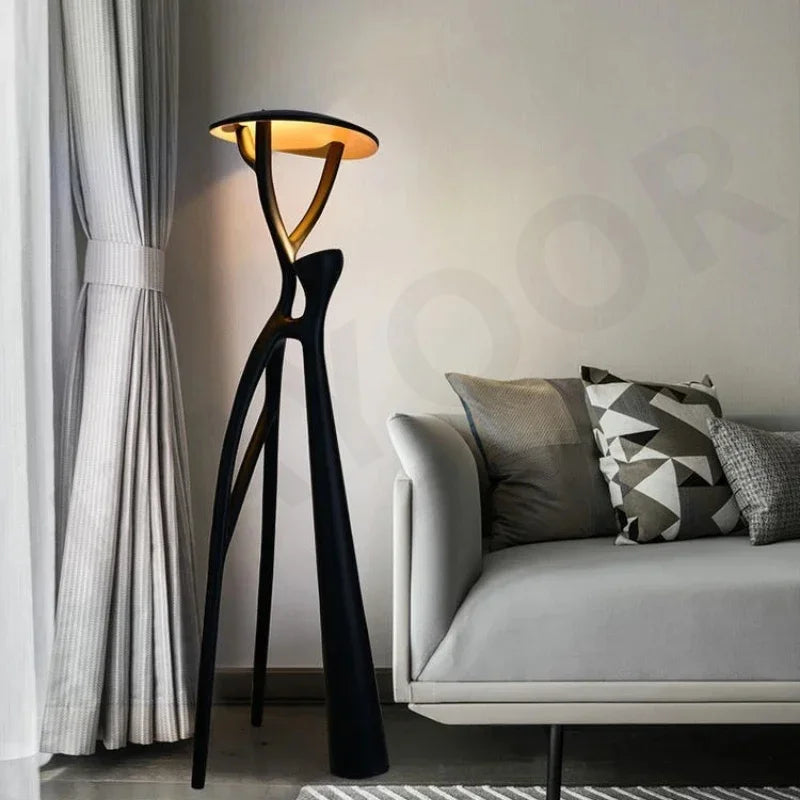 Mandy Nordic Modern Ornament Sculpture Resin Floor Lamp