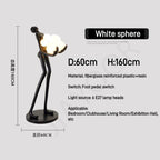 Mandy Nordic Humanoid Floor Lamp Sculpture