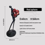 Mandy Nordic Humanoid Floor Lamp Sculpture