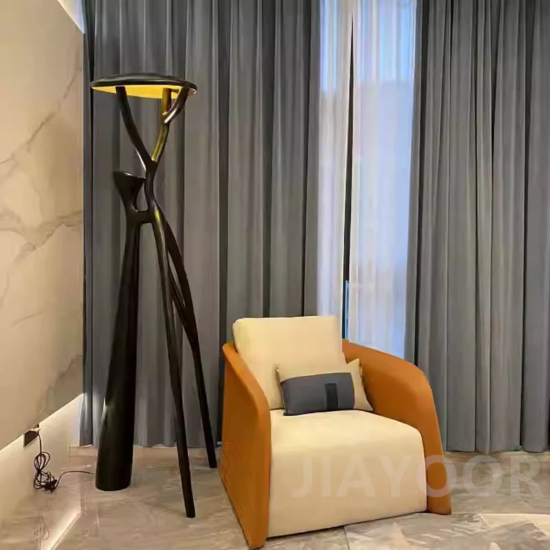 Mandy Nordic Modern Ornament Sculpture Resin Floor Lamp