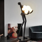 Mandy Nordic Humanoid Floor Lamp Sculpture