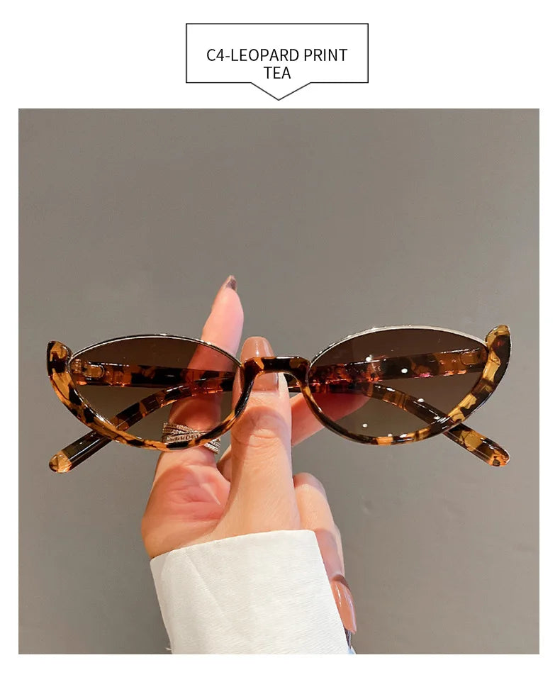 Mandy Half Frame Cat-eye