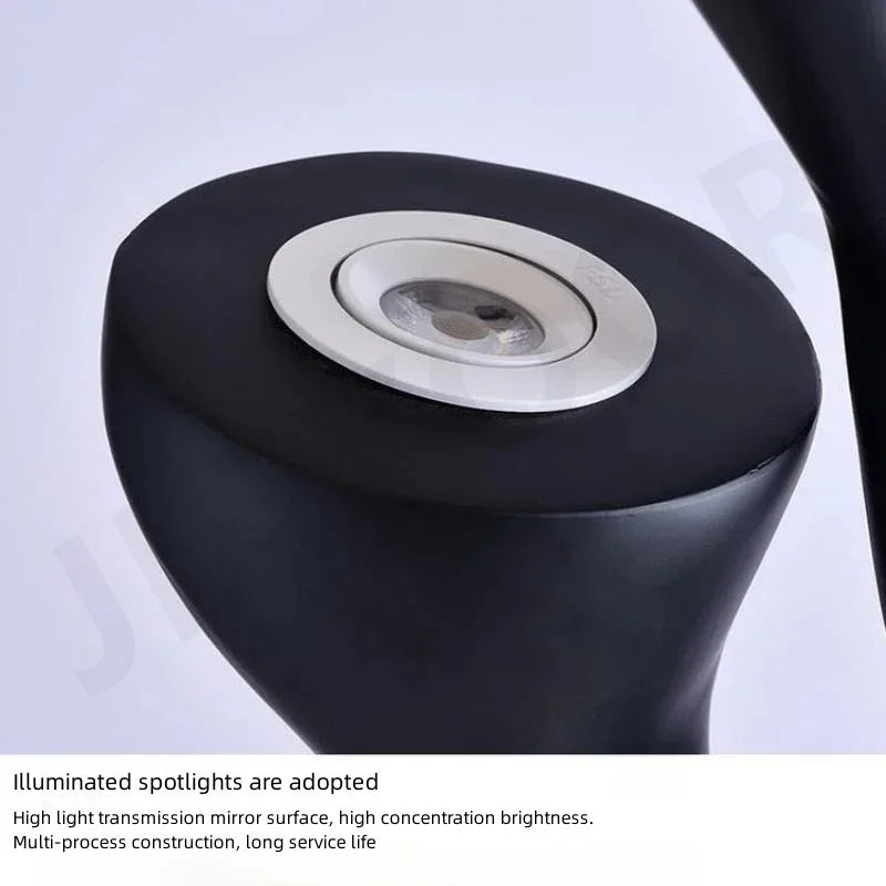 Mandy Nordic Modern Ornament Sculpture Resin Floor Lamp