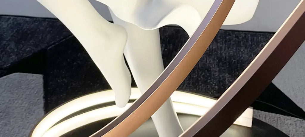 New Abstract Sculpture Floor-to-Floor Sales Office Lobby Decoration Dance Muse Art Personality Ornament