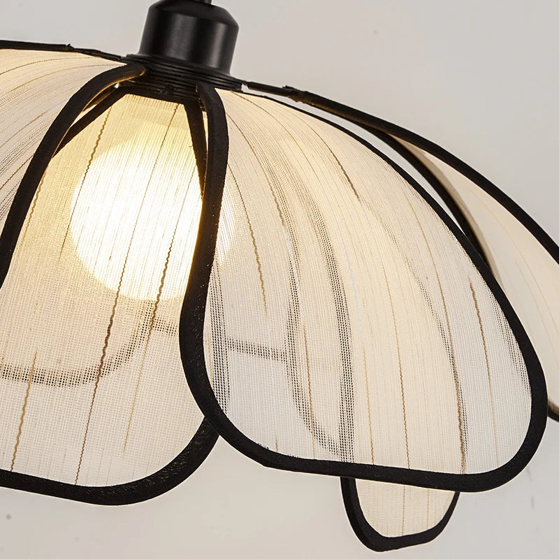 Mandy Wabi Sabi Style Flower Living Room Floor Lamp