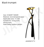 Mandy Nordic Modern Ornament Sculpture Resin Floor Lamp